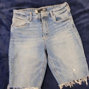 Light Blue KUT Denim Shorts